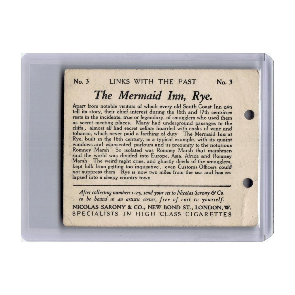 Mermaid Inn 1927 Nicolas Sarony Links With Past #3.0 VG