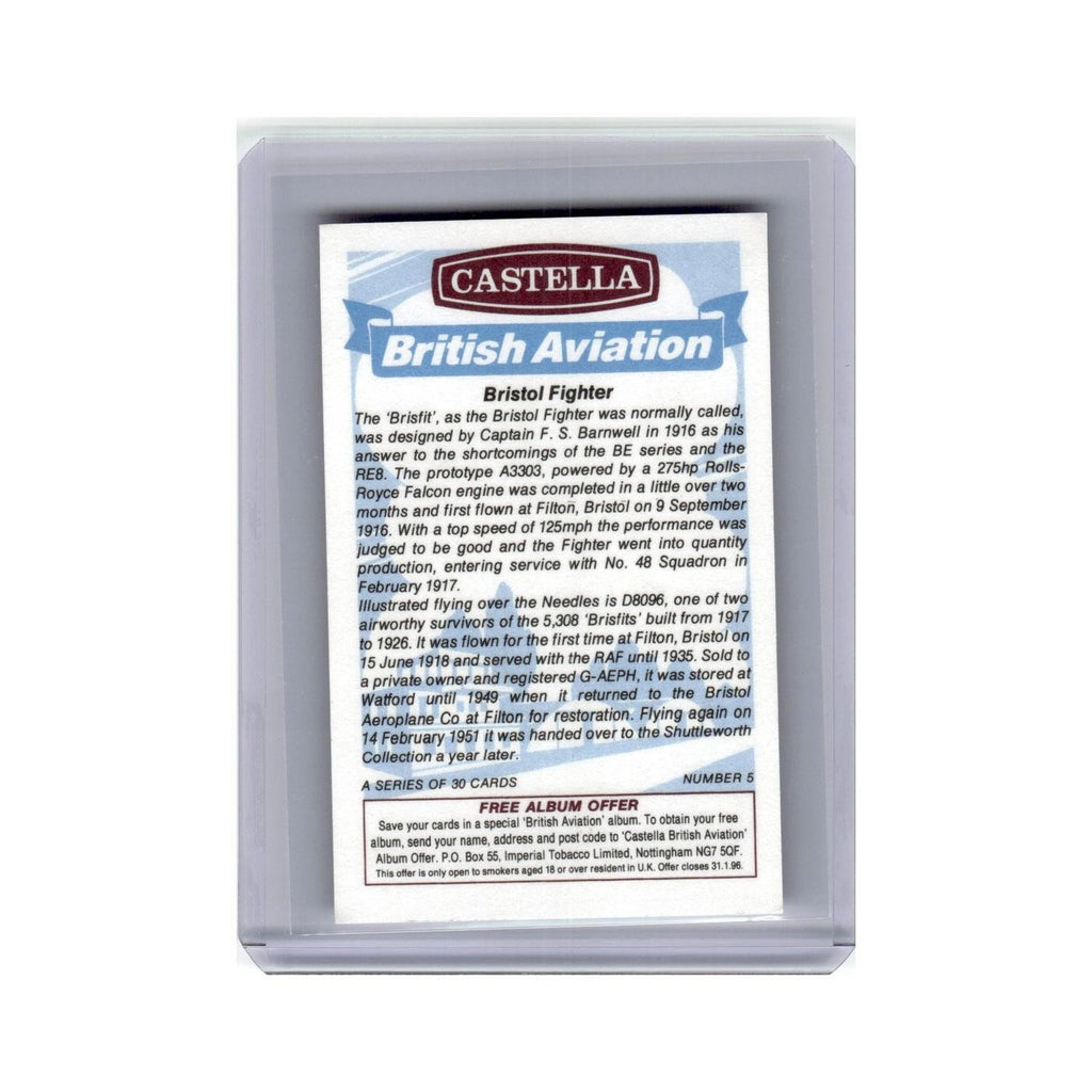 Bristol Fighter 1994 Castella British Aviation #5.0 EX