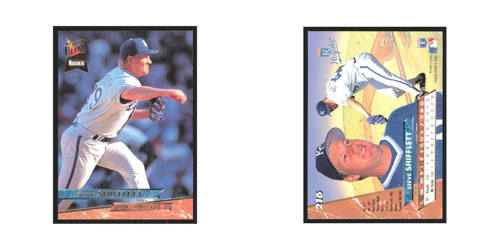 1993 Fleer Ultra Steve Shifflett RC Royals #216