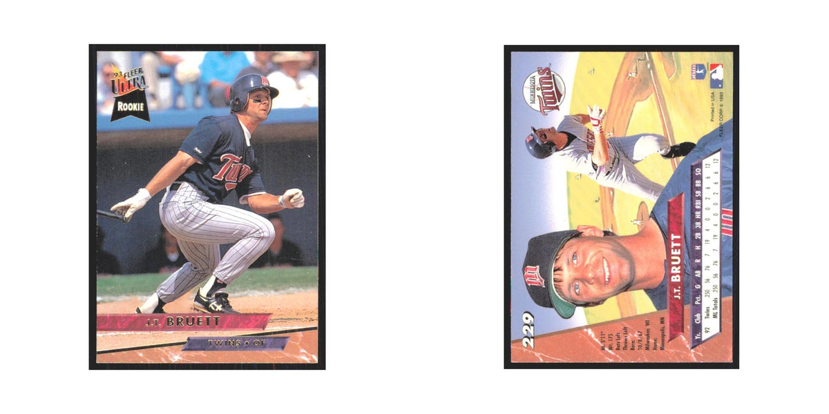 1993 Fleer Ultra J.T. Bruett RC Twins #229