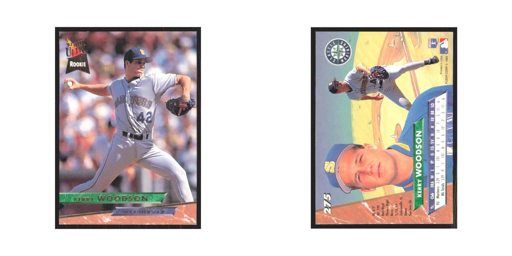1993 Fleer Ultra Kerry Woodson RC Mariners #275