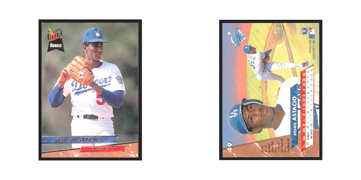 1993 Fleer Ultra Pedro Astacio RC Dodgers #49