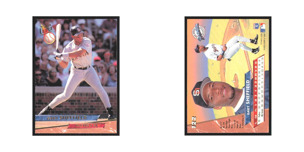 1993 Fleer Ultra Gary Sheffield Padres #122