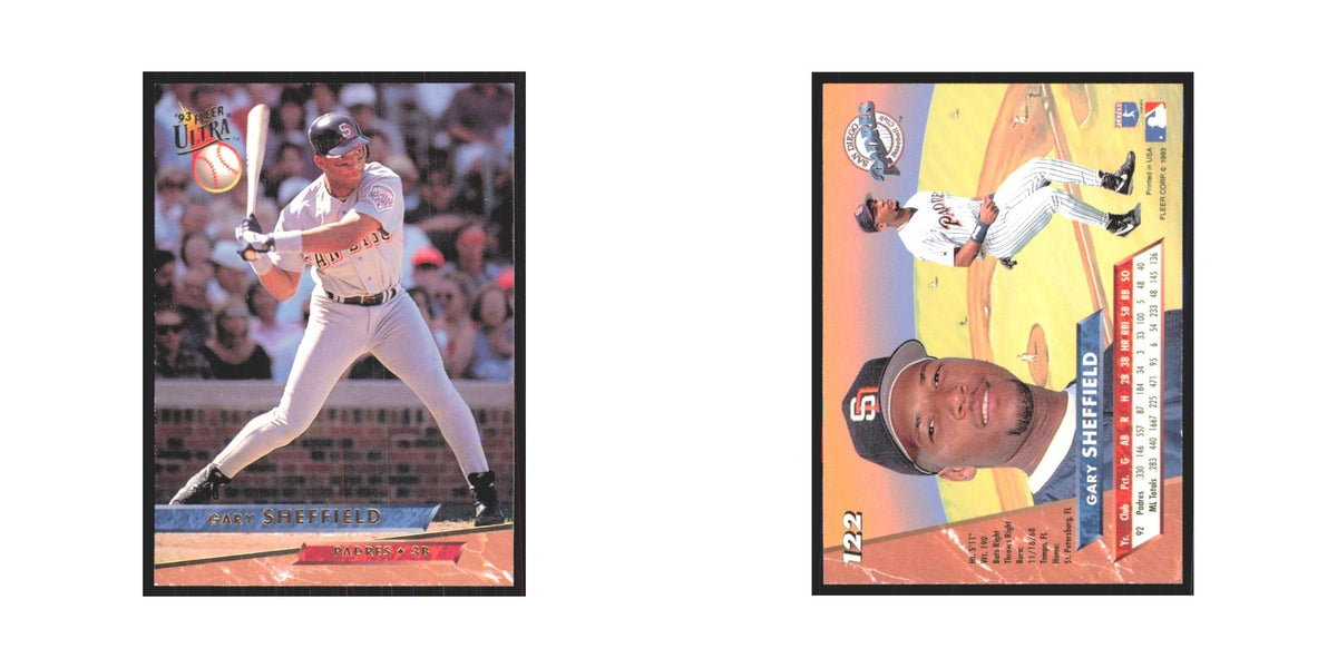 1993 Fleer Ultra Gary Sheffield Padres #122