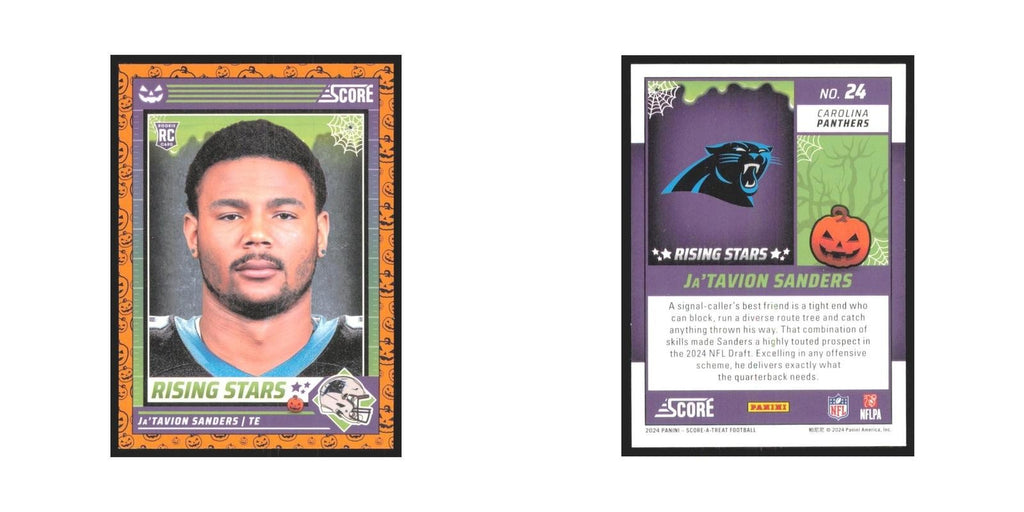 2024 Score-A-Treat Ja'tavion Sanders RC Panthers #24