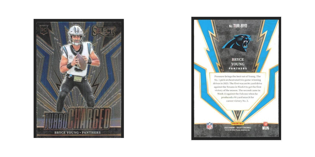 2023 Panini Select Bryce Young Panthers #TUR-BYO
