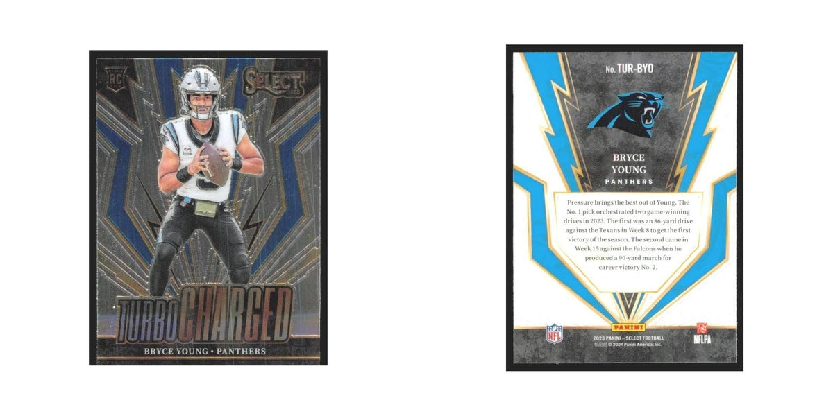 2023 Panini Select Bryce Young Panthers #TUR-BYO