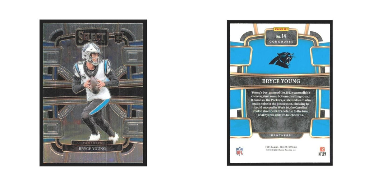2023 Panini Select Bryce Young RC Panthers #14