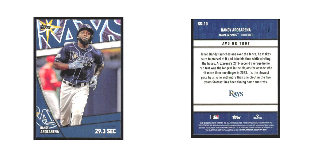 2024 Topps Randy Arozarena Rays #SS-10