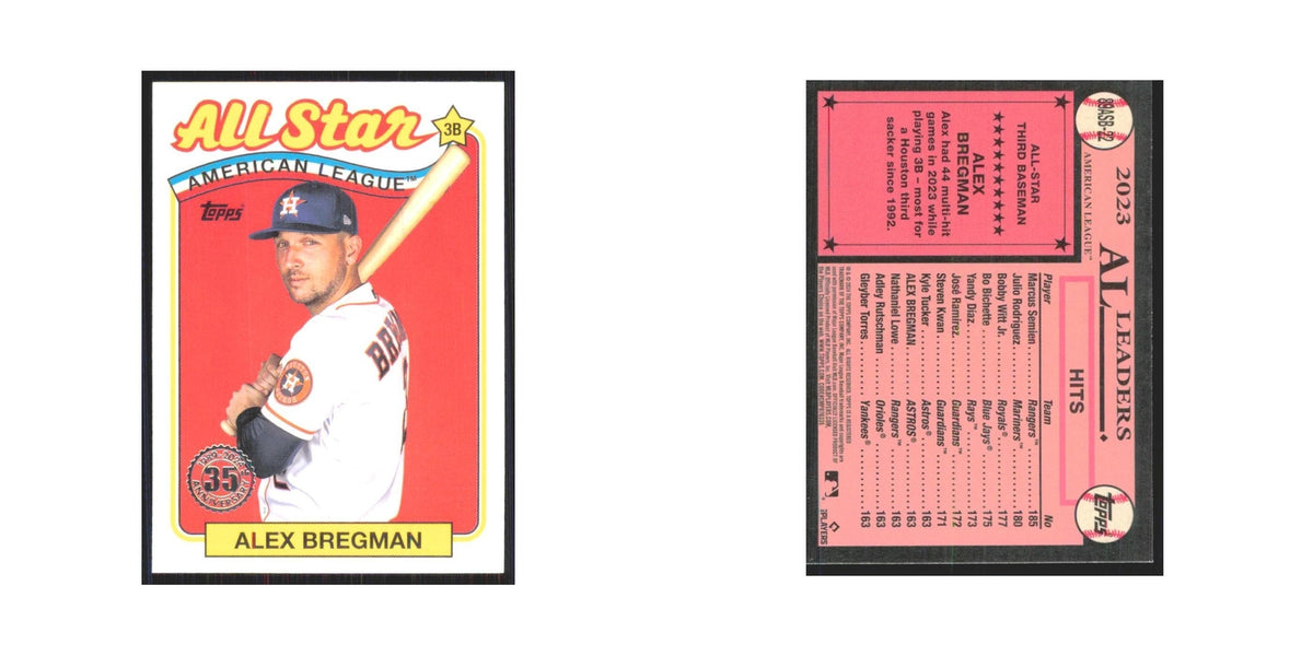 2024 Topps Alex Bregman Astros #89ASB-22