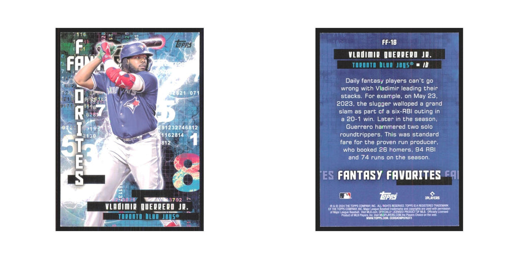 2024 Topps Vladimir Guerrero Jr. Blue Jays #FF-18