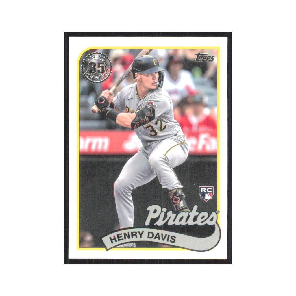 2024 Topps Henry Davis Pirates #89B-28
