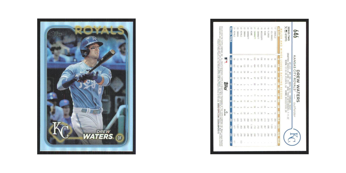 2024 Topps Drew Waters Royals #646