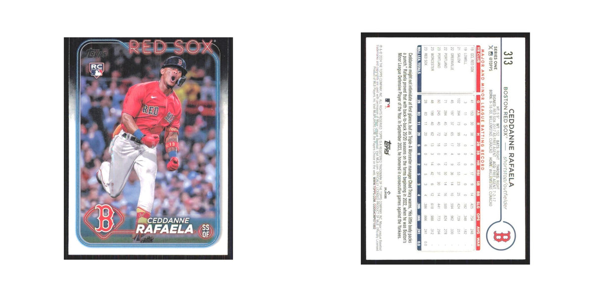 2024 Topps Ceddanne Rafaela RC Red Sox #313