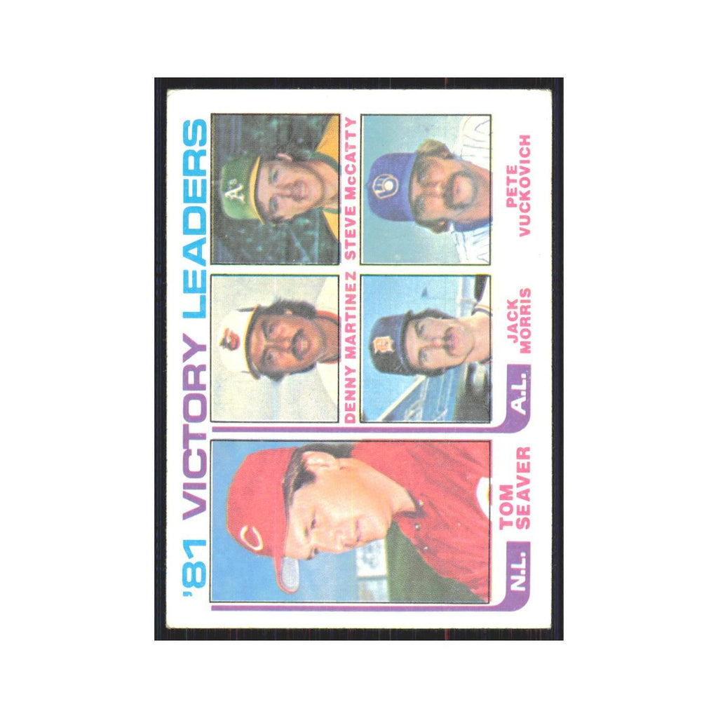 1982 81 Victory Leaders Cincinnati Reds/Baltimore Orioles/Oakland Athletics/Detr