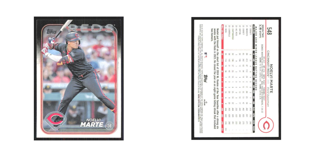 2024 Topps Noelvi Marte RC Reds #548