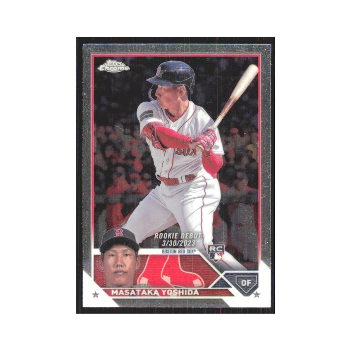 2023 Topps Chrome Masataka Yoshida RC Red Sox #USC174