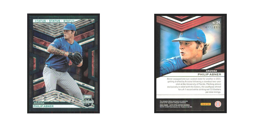 2023 Panini Elite Extra Philip Abner Arizona #24