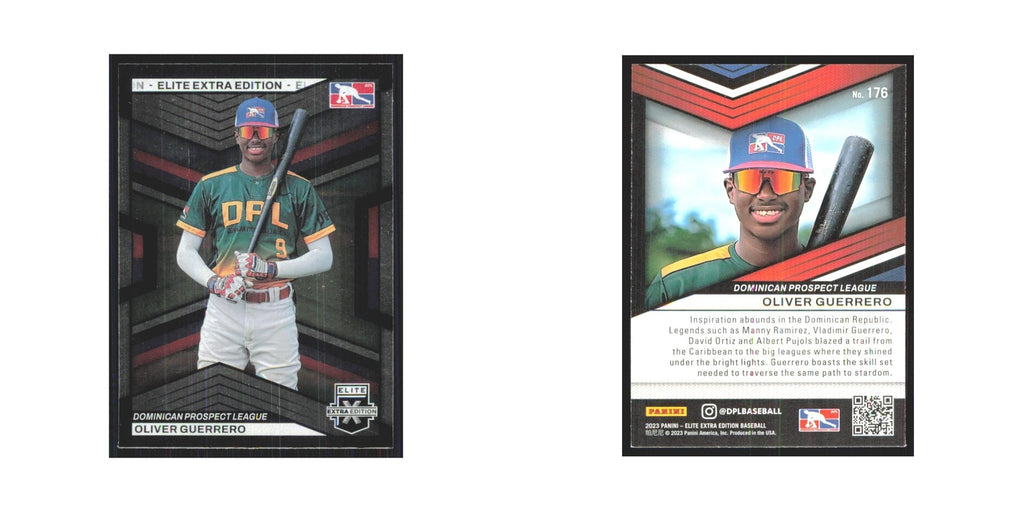 2023 Panini Elite Extra Oliver Guerrero Dominican #176