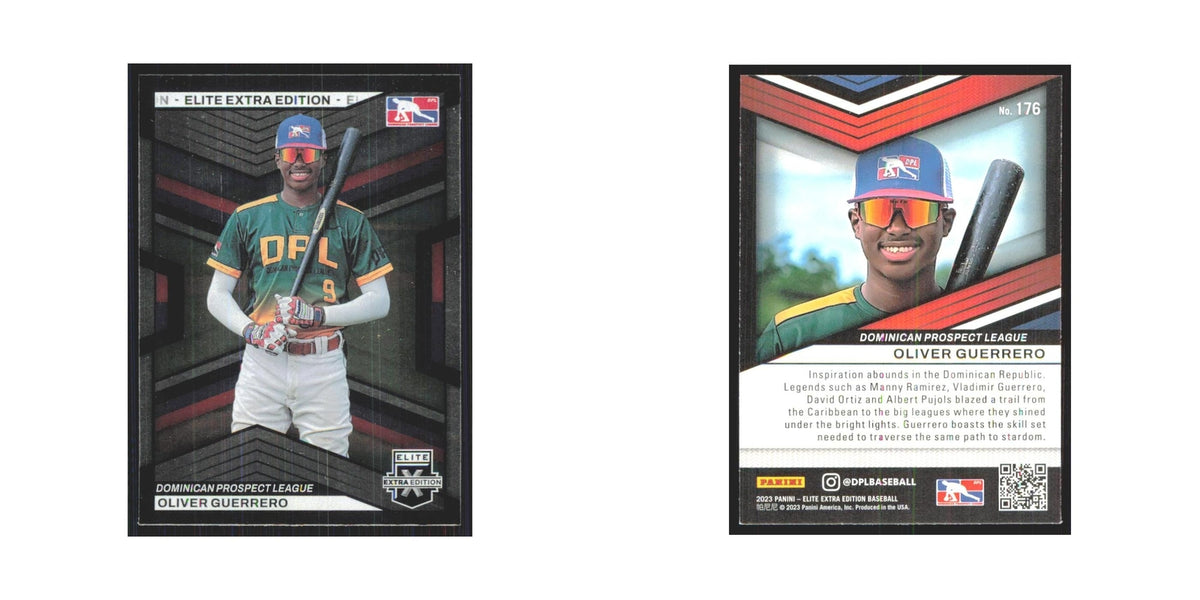 2023 Panini Elite Extra Oliver Guerrero Dominican #176