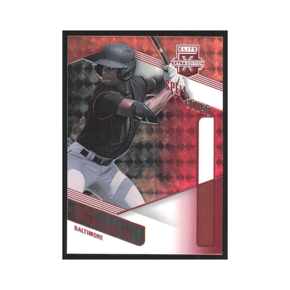 2023 Panini Elite Extra Enrique Bradfield Jr Baltimore #SP-37