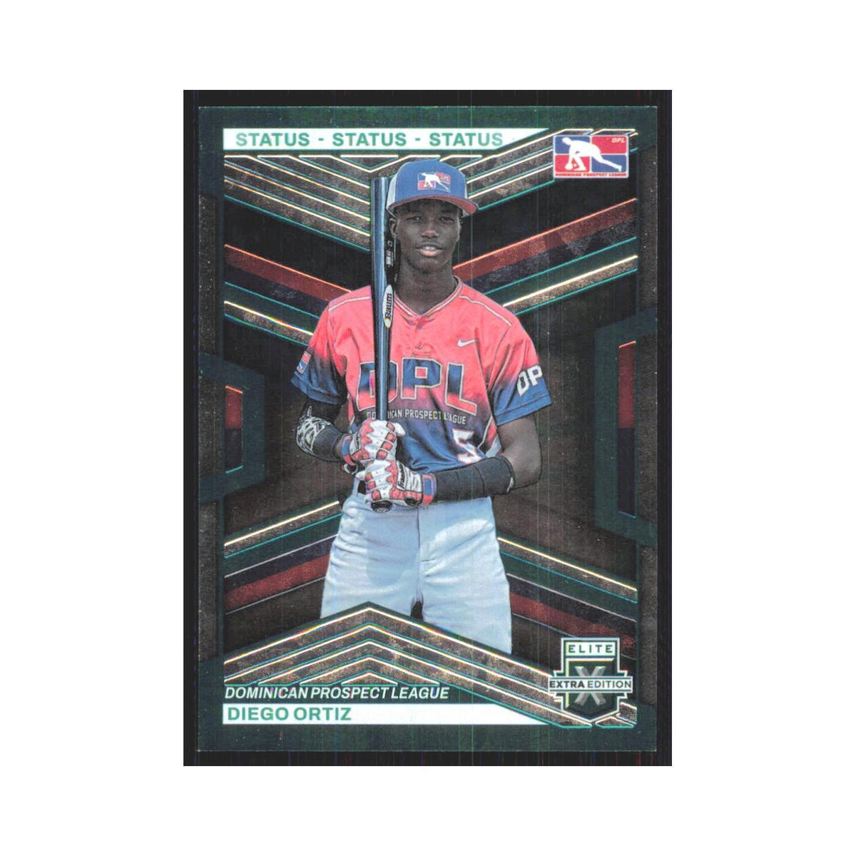 2023 Panini Elite Extra Diego Ortiz Dominican #182