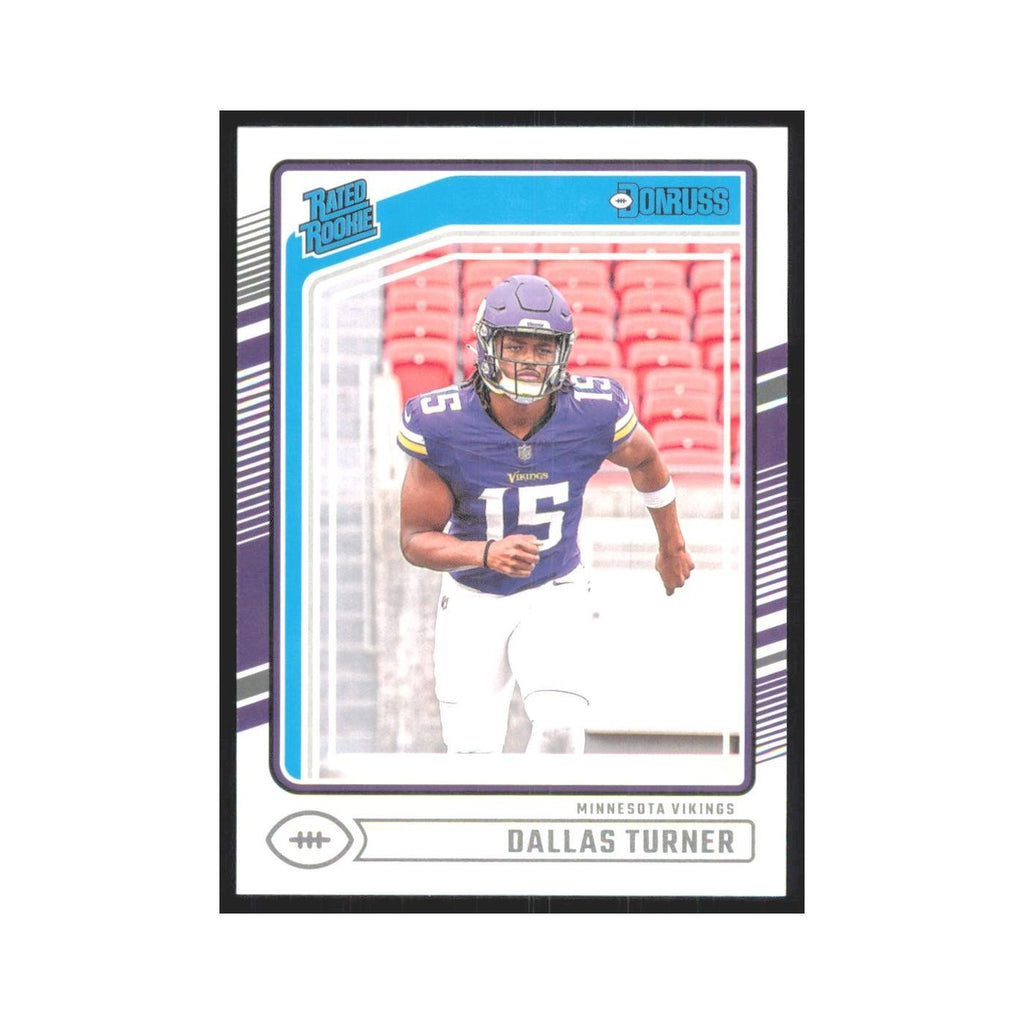 2024 Donruss Dallas Turner RC Vikings #331