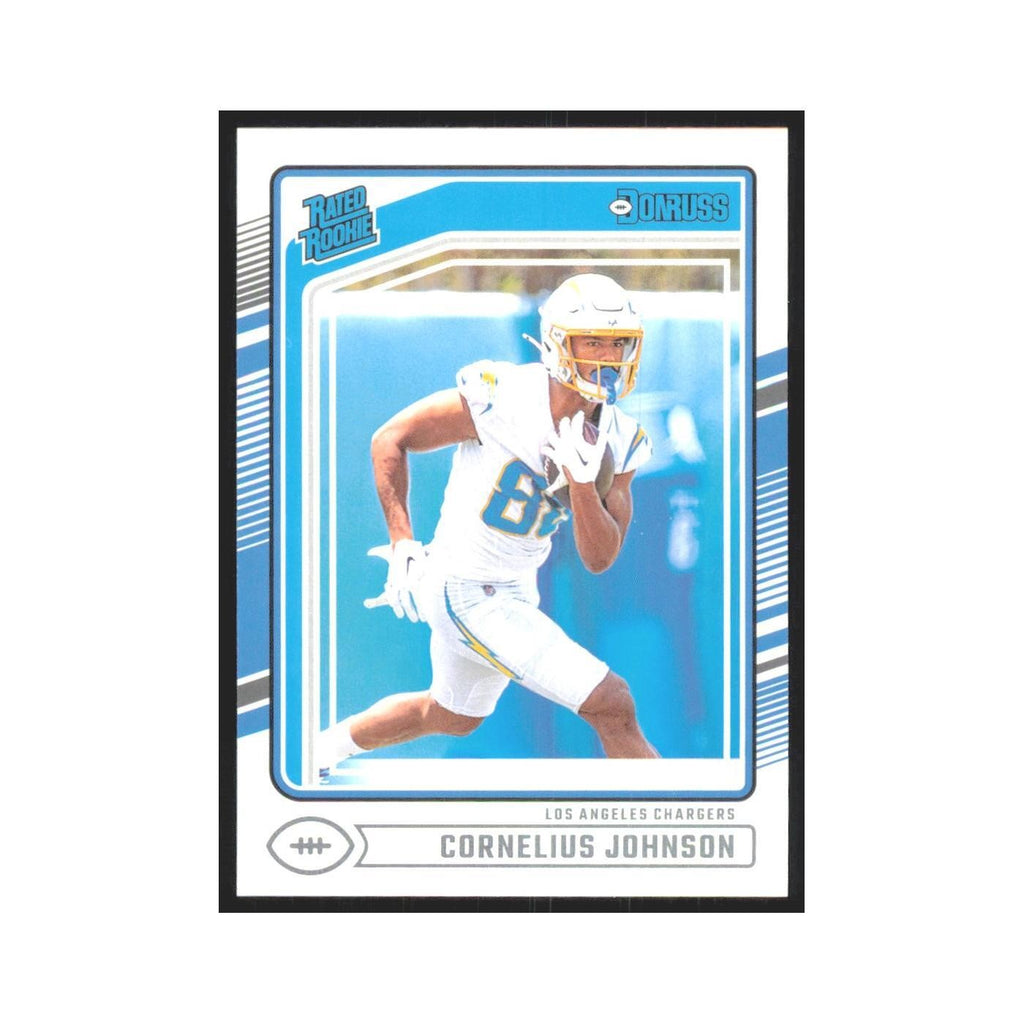 2024 Donruss Cornelius Johnson RC Chargers #377