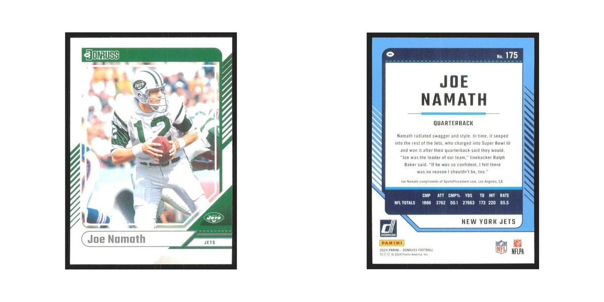 2024 Donruss Joe Namath Jets #175