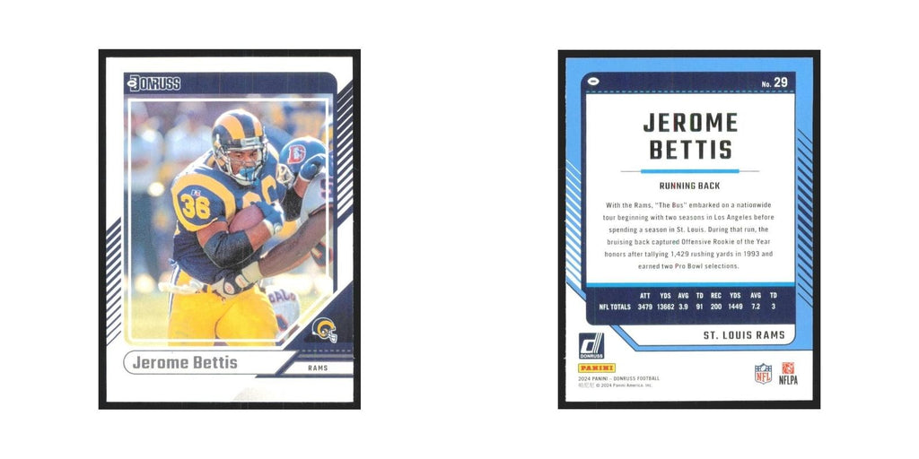 2024 Donruss Jerome Bettis Rams #29