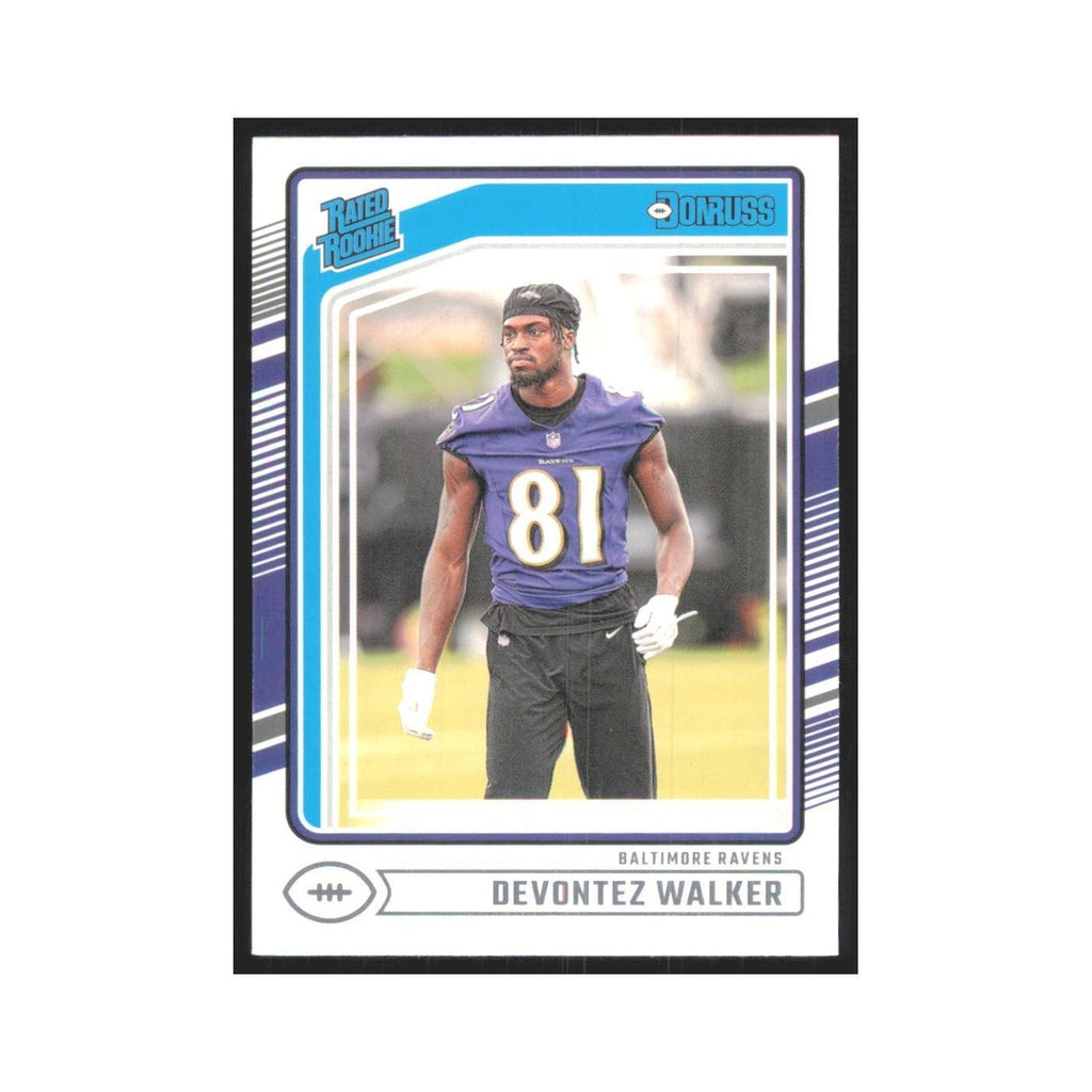 2024 Donruss Devontez Walker RC Ravens #345