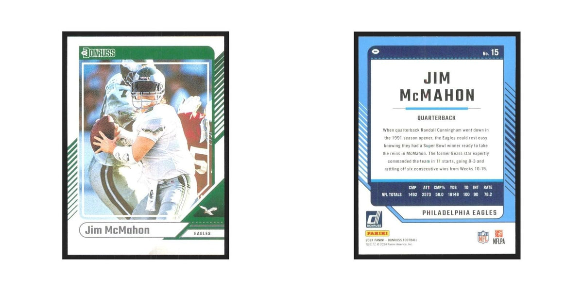 2024 Donruss Jim McMahon Eagles #15
