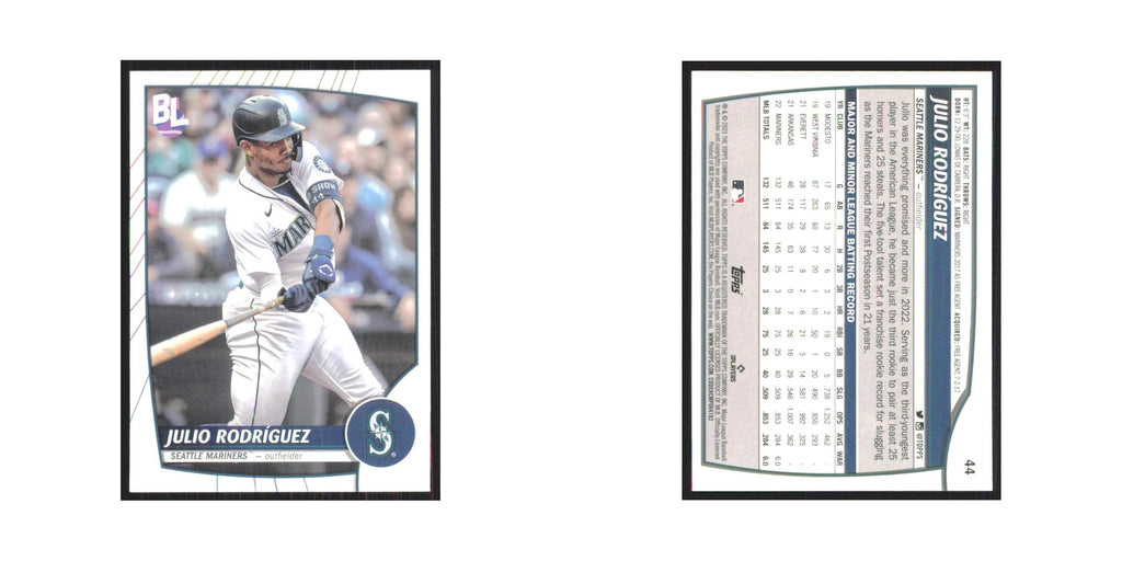 2023 Topps Big League Julio Rodríguez Mariners #44