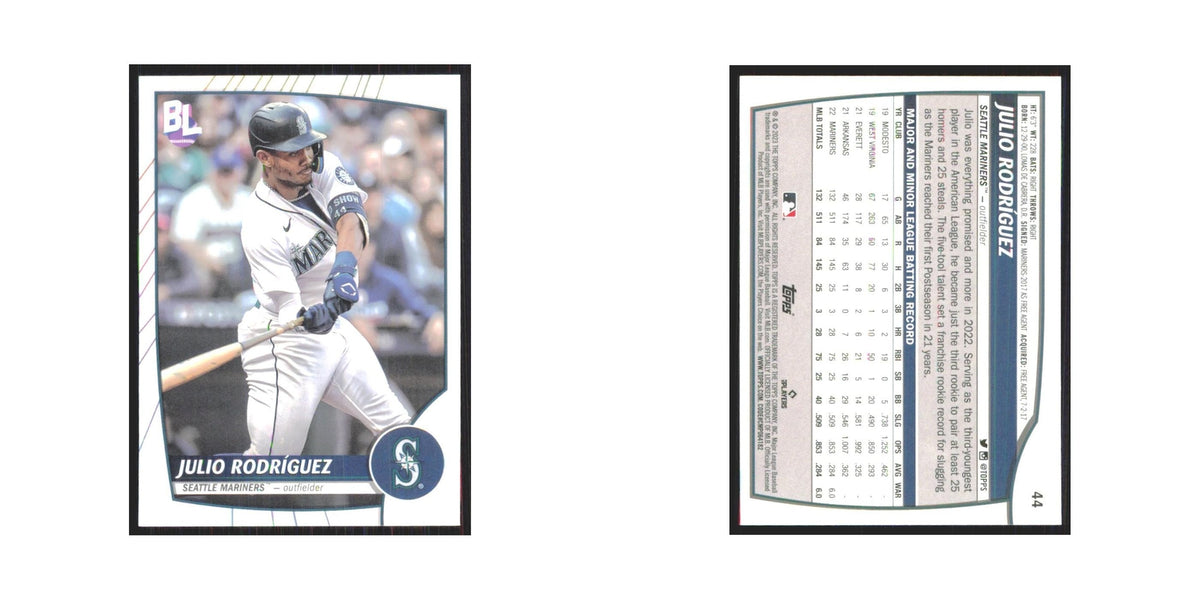 2023 Topps Big League Julio Rodríguez Mariners #44