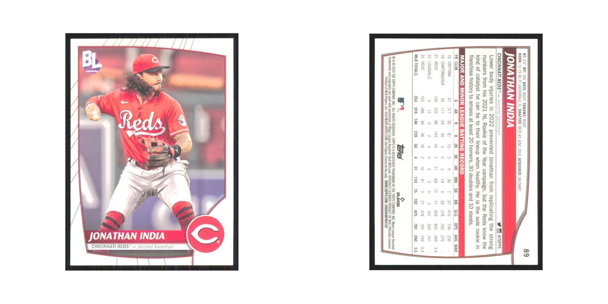 2023 Topps Big League Jonathan India Reds #89