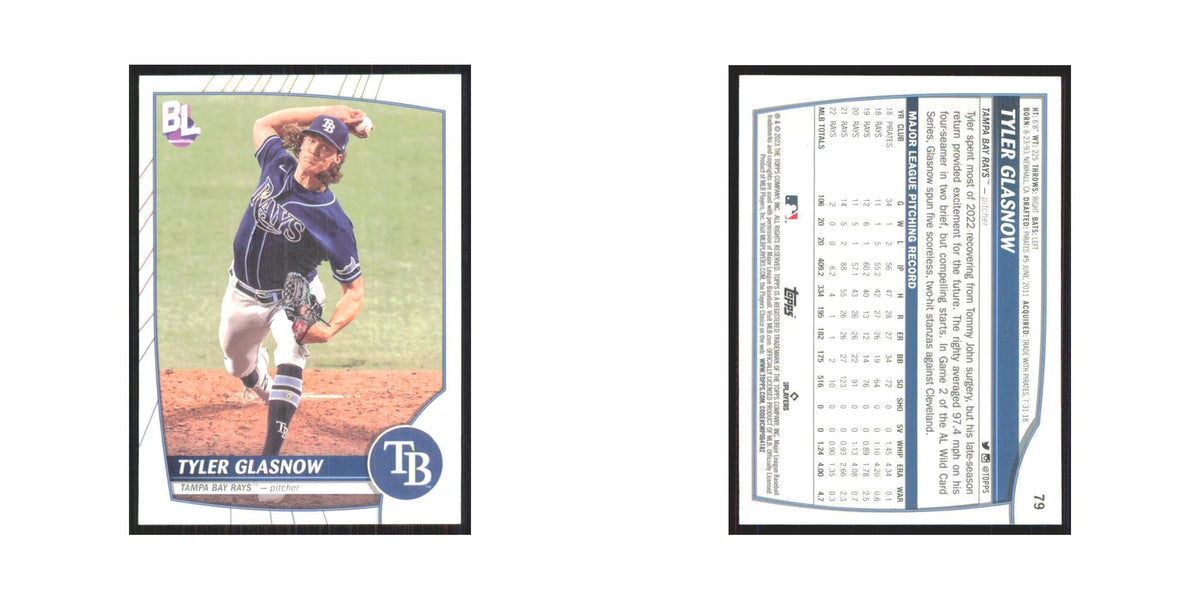 2023 Topps Big League Tyler Glasnow Rays #79