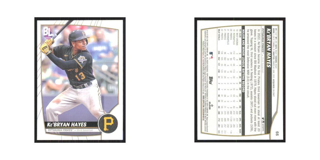 2023 Topps Big League Ke'Bryan Hayes Pirates #66
