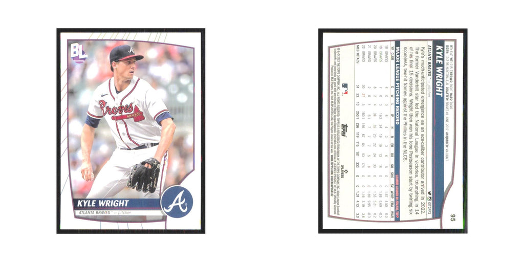 2023 Topps Big League Kyle Wright Braves #95