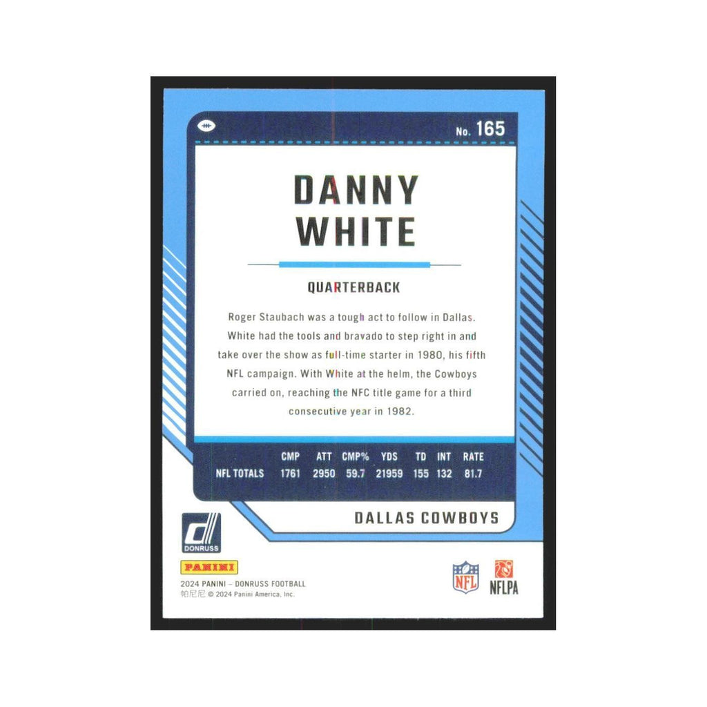 2024 Donruss Danny White Cowboys #165