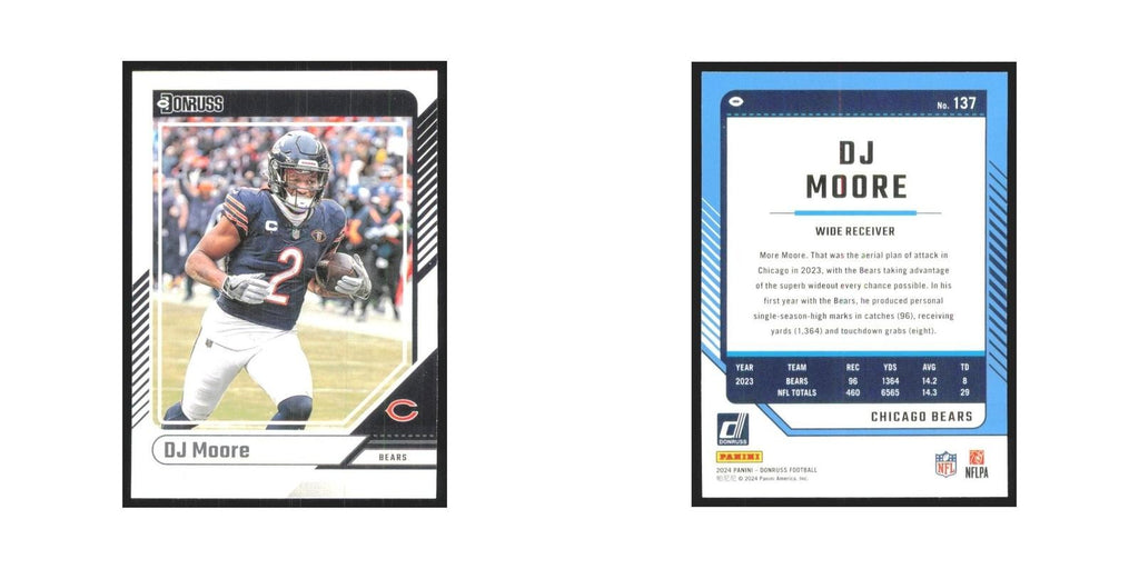 2024 Donruss DJ Moore Bears #137