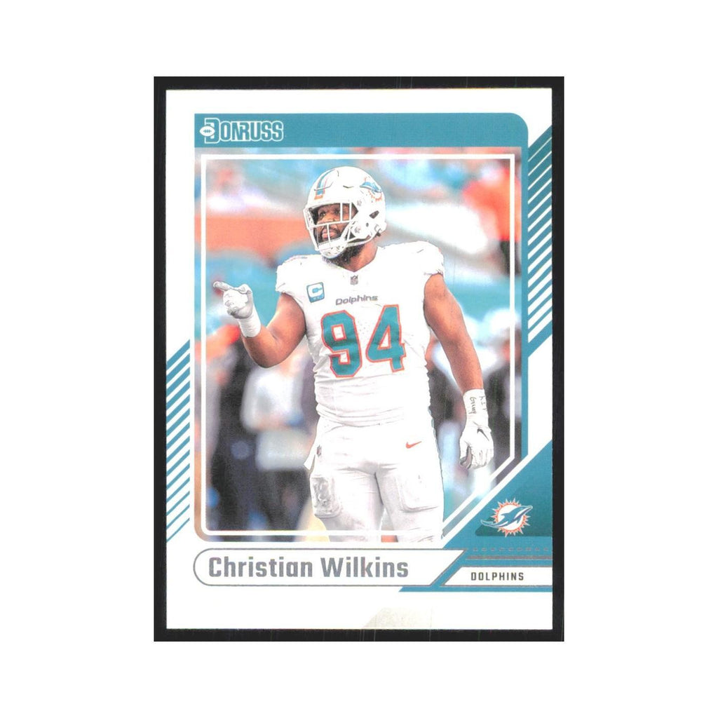 2024 Donruss Christian Wilkins Dolphins #284