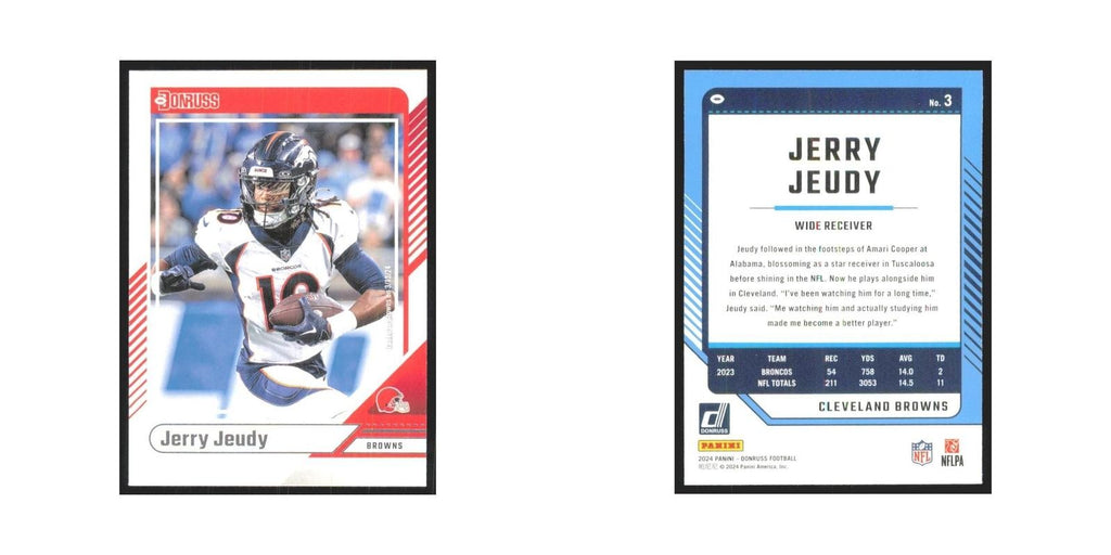 2024 Donruss Jerry Jeudy Broncos #3