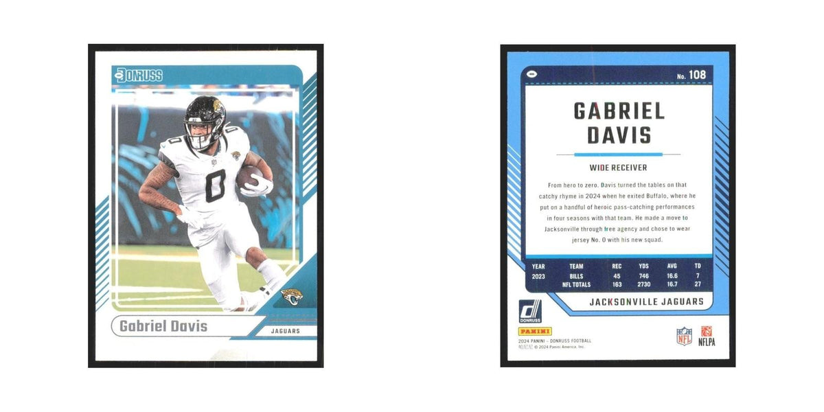 2024 Donruss Gabriel Davis Jaguars #108