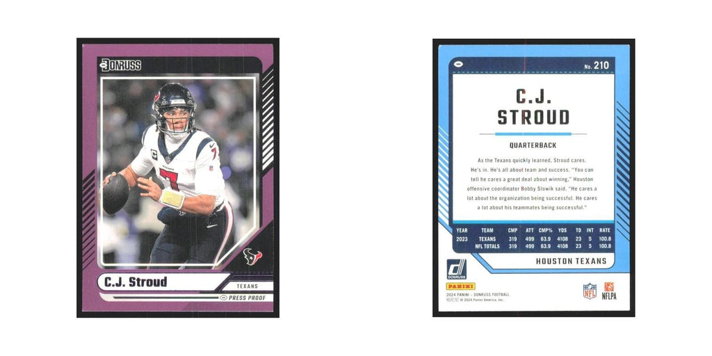 2024 Donruss C.J. Stroud Texans #210