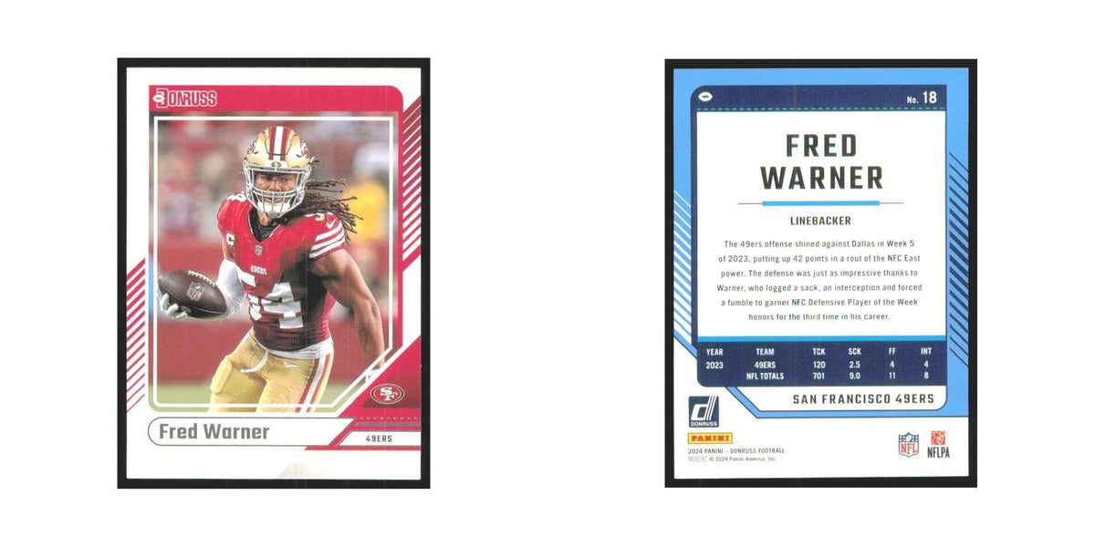 2024 Donruss Fred Warner 49ers #18