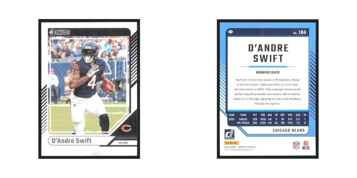 2024 Donruss D'Andre Swift Bears #184