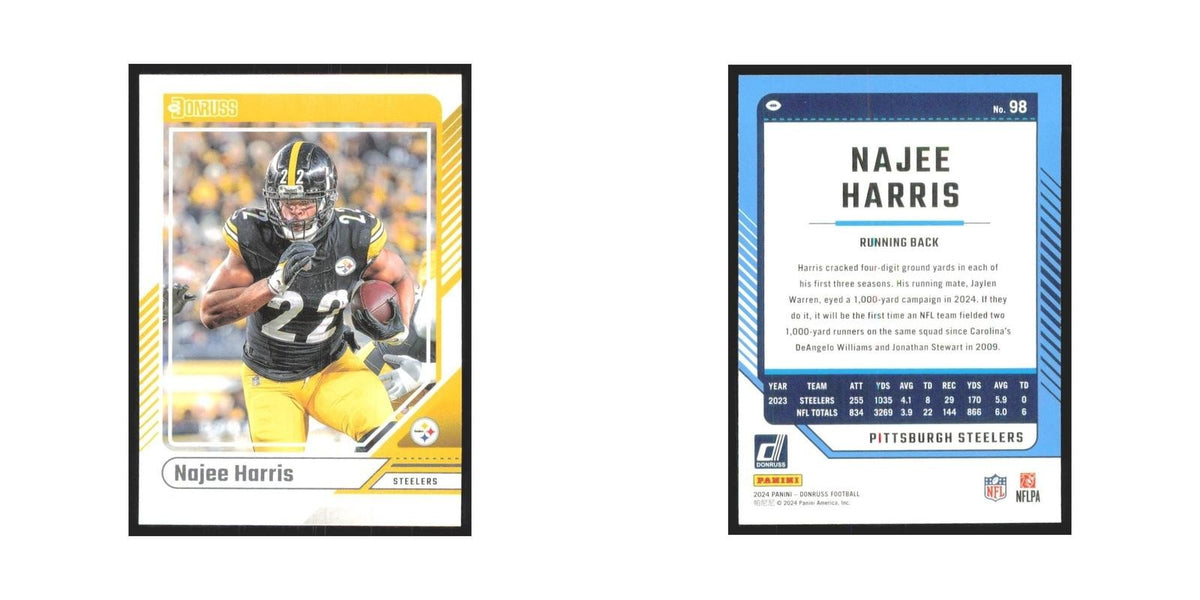 2024 Donruss Najee Harris Steelers #98