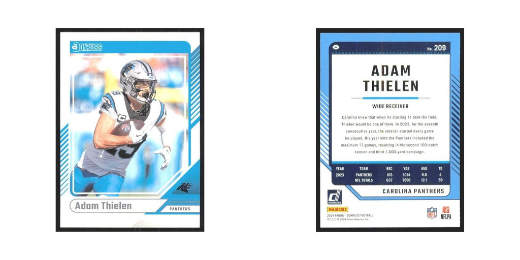 2024 Donruss Adam Thielen Panthers #209