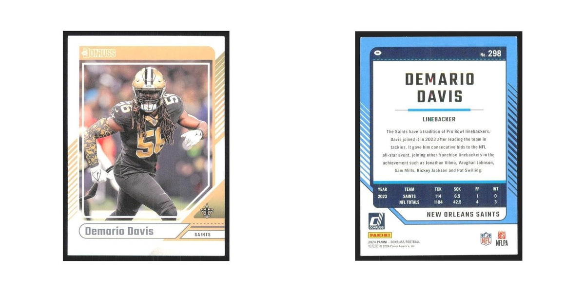 2024 Donruss Demario Davis Saints #298