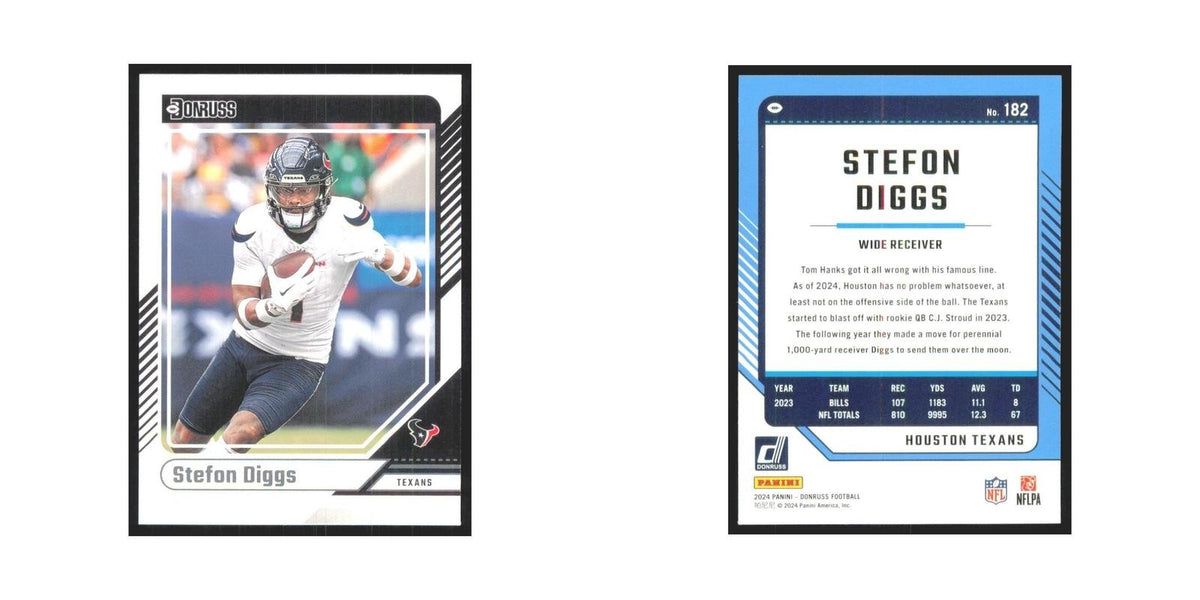 2024 Donruss Stefon Diggs Texans #182